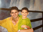 En las cataratas